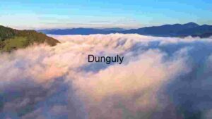 White Fog with Mountains