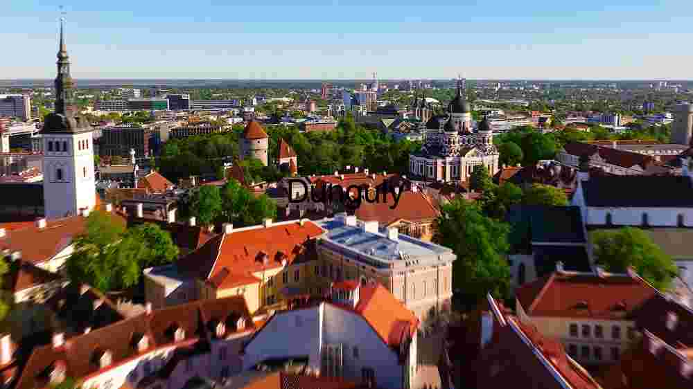 View of skyline Stockholm