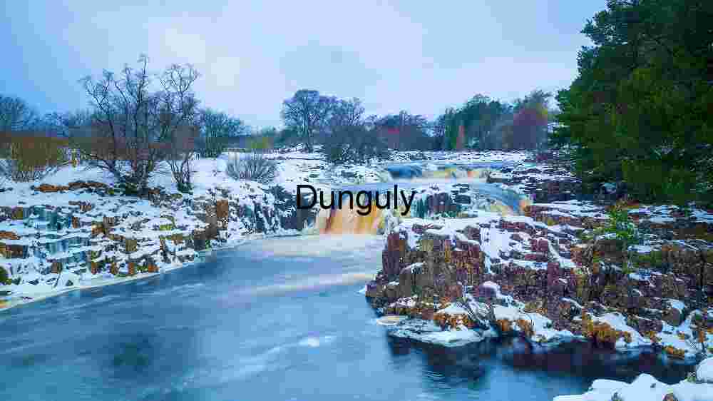Low Force Waterfall on the River Tees