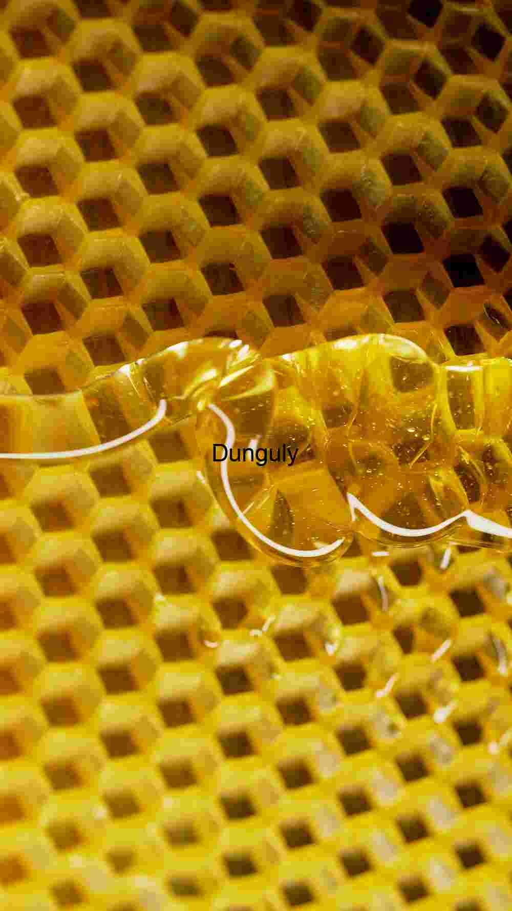 Golden Yellow Honeycomb