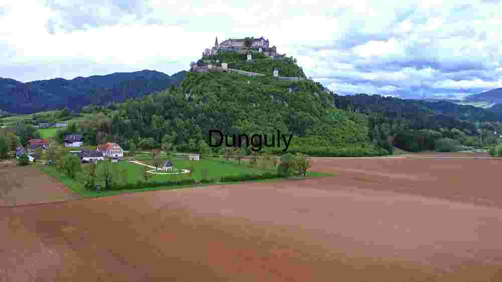 Majestic Castle on a Verdant Hill