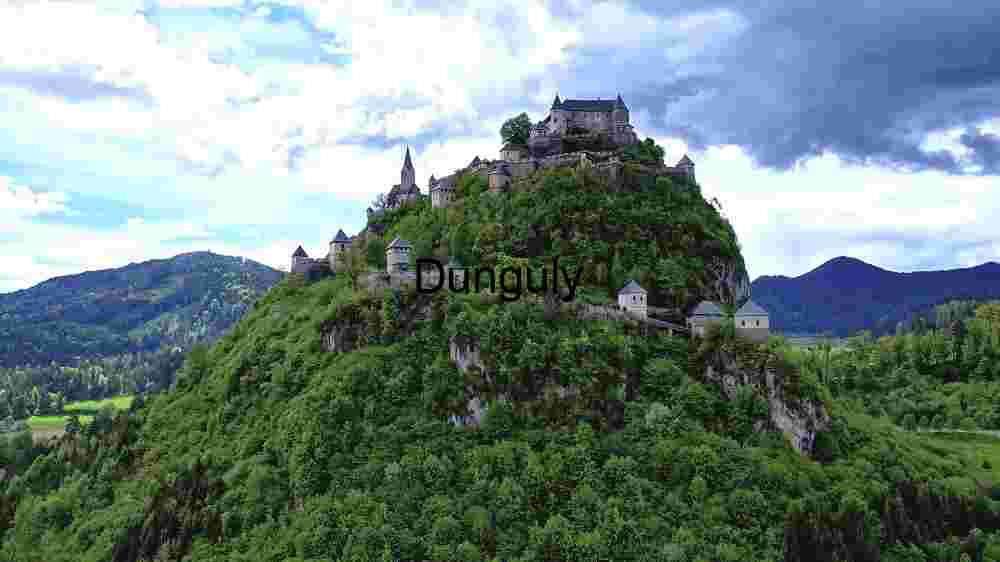 Majestic Castle on a Verdant Hill