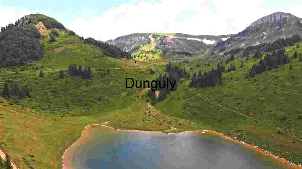 Cool Mountain Lake View