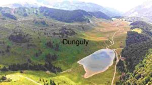 Serene Mountain Lake Panorama