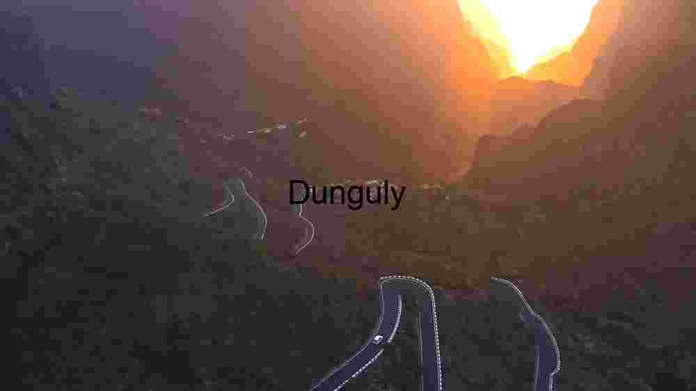 Serpentine Road and Sunrise