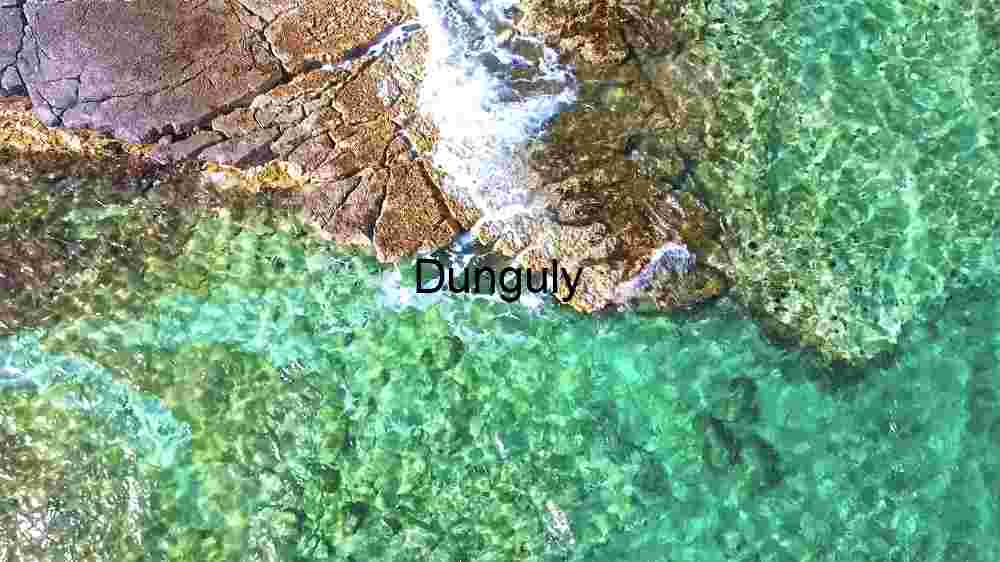 Crystal Clear Waters in Rocky Shores