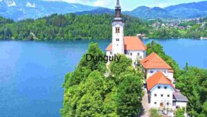 Tranquil Island Church Amidst Nature's Embrace