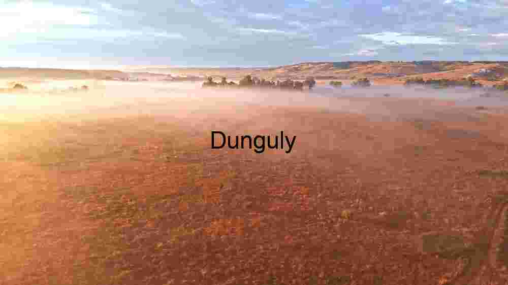 Misty Sunrise Over Tranquil Fields