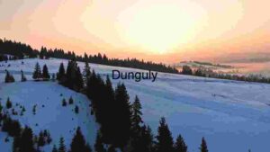 serene winter landscape is captured at sunrise