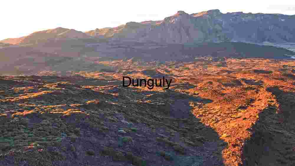 Golden Hour Brilliance Over Rugged Terrain