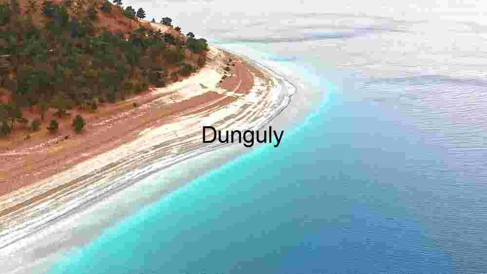 Coastal Serenity: Aerial View of a Secluded Beach