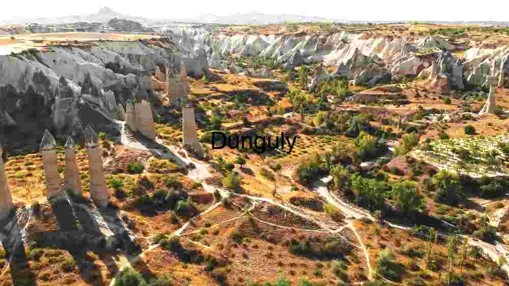 Aerial Majesty: Cappadocia's Geological Wonders