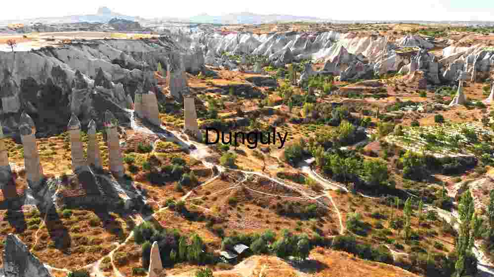 Landscape of Natural Wonders and Ancient History