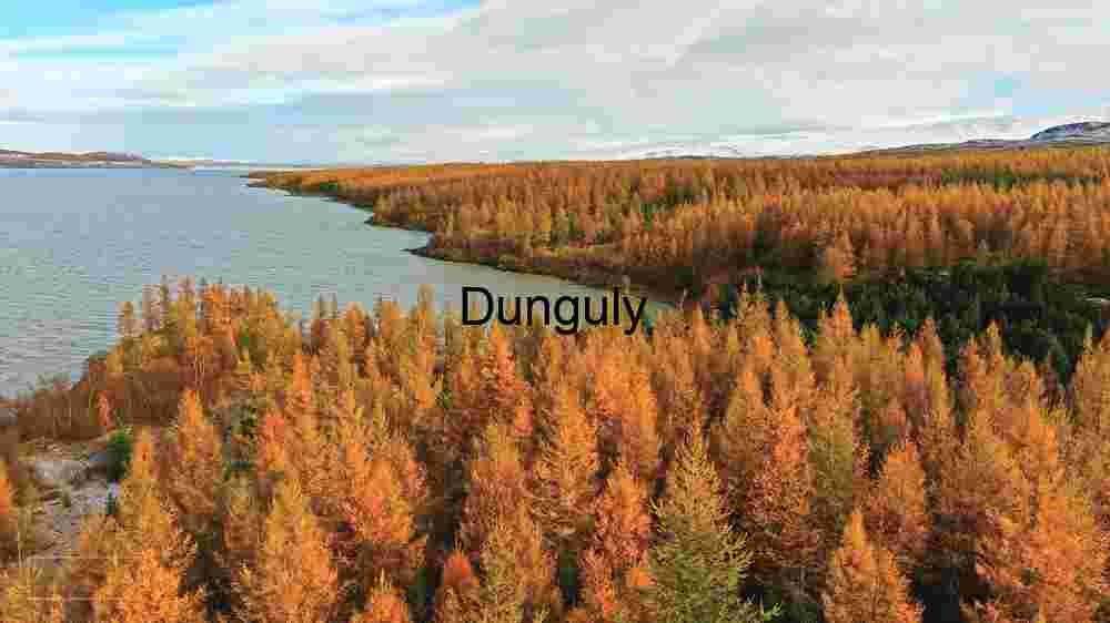 Autumn's Embrace: A Serene Lake Amidst the Fall Foliage