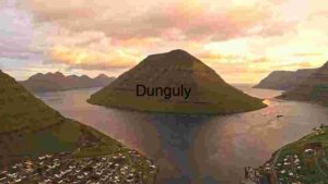 Enchanting Twilight at the Faroe Village