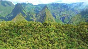 Green Hawaiian Mountains