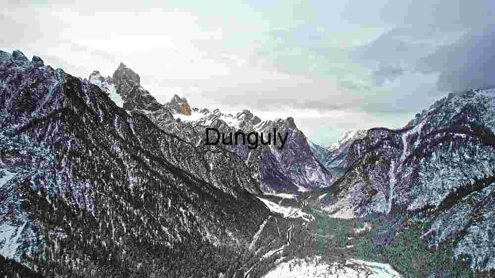 Majestic Winter Peaks