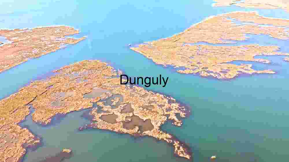 Aerial View of Wetlands