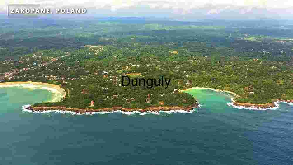 Coastal Aerial View of Zakopane, Poland