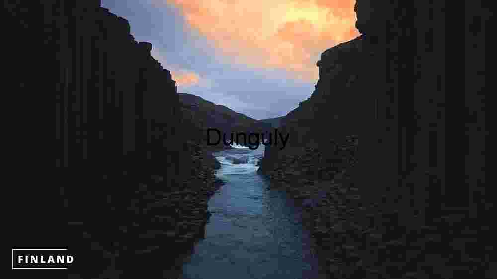 Twilight Serenity in Finland's Gorge