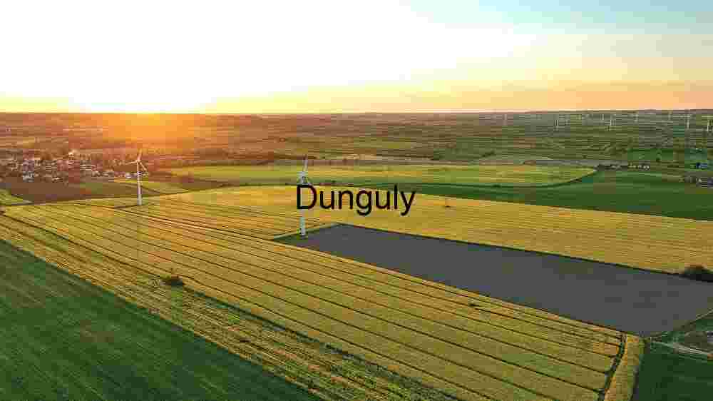 Renewable Energy Landscape at Sunset