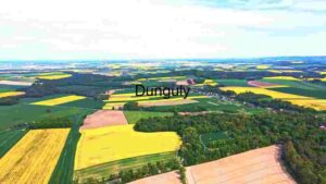 Aerial View of Vibrant Agricultural Landscape