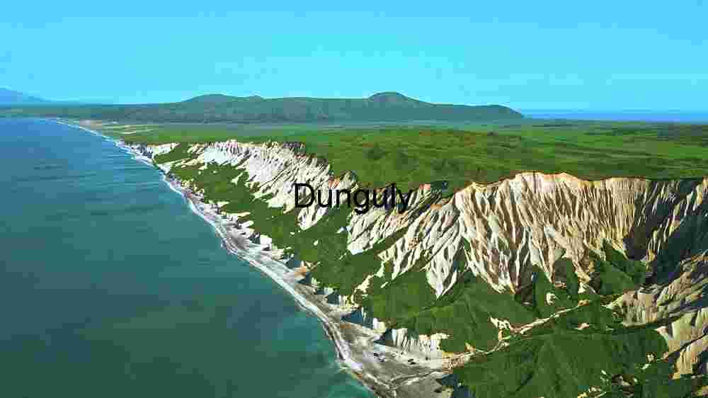 Majestic Coastal Cliffs: A Panoramic View of Nature's Grandeur