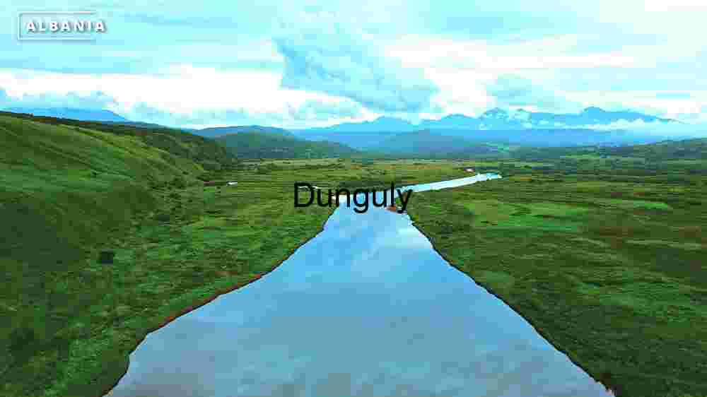 Serene Albanian Landscape: A Panoramic View of Nature's Splendour