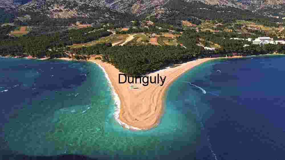 Meeting of Waters: Aerial View of a Unique Coastal Formation