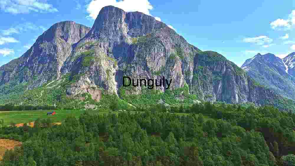 Majestic Mountain Landscape in Summer