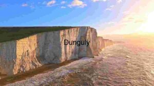 Coastal Cliffs at Sunlight