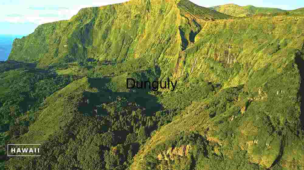 Verdant Cliffs of Hawaii