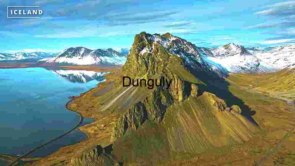 Aerial View of a Mountainous Terrain