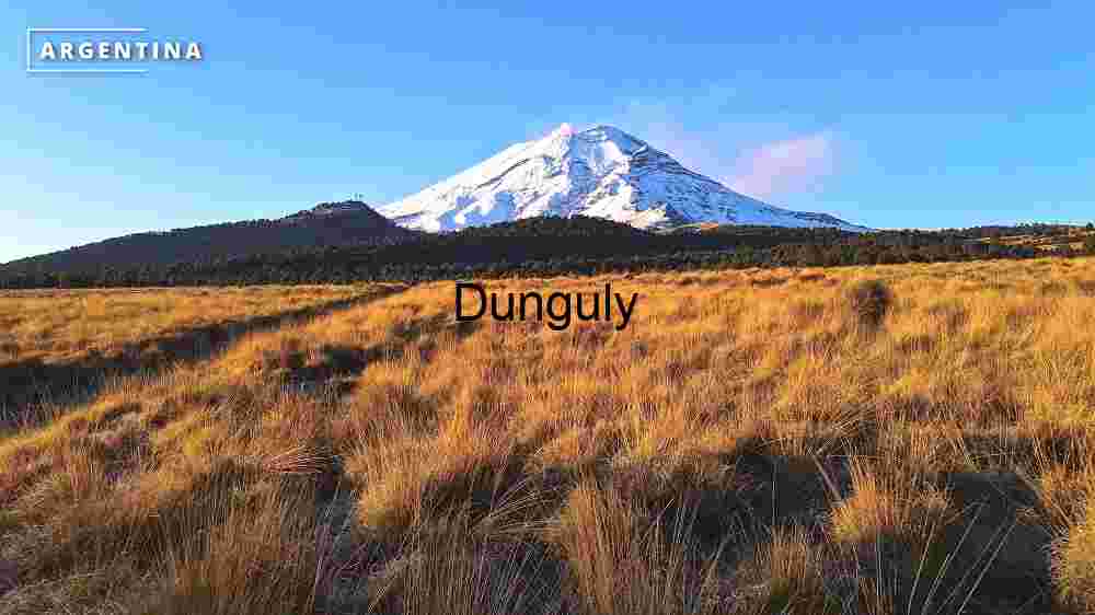 Majestic Lanín Volcano at Sunrise