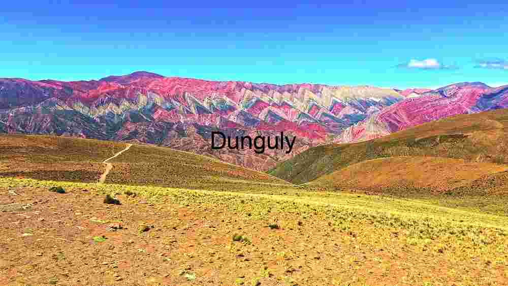 Vibrant Spectrum: The Colourful Mountain Range