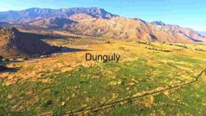 Mountain Range Overlooking a Valley