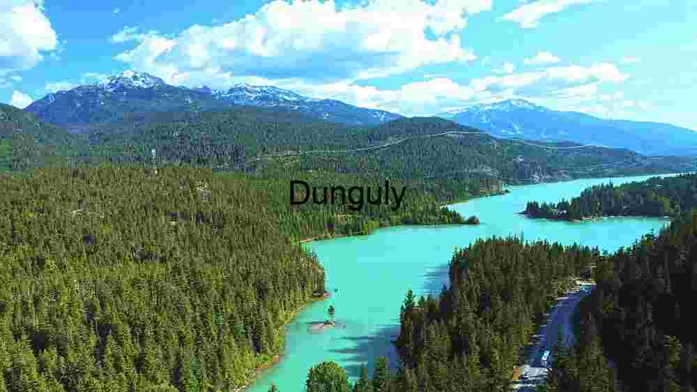 Serene Mountain Lake Panorama