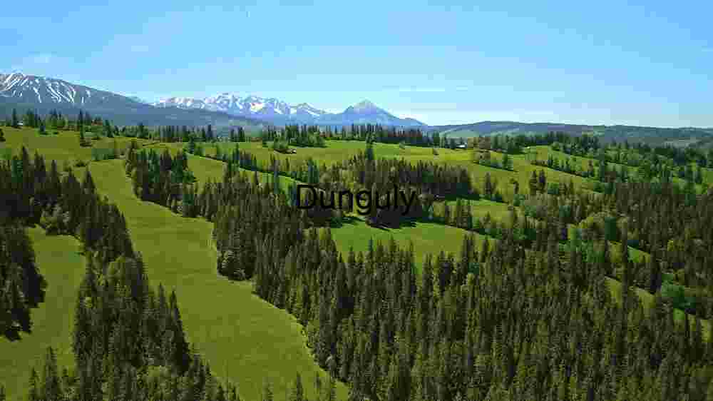 Mountain Town Panorama