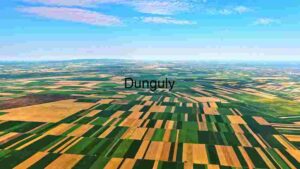 Aerial Patchwork of Farmland