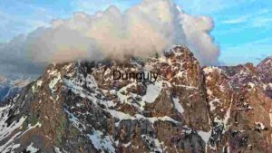 Winter Wetland Aerial Footage