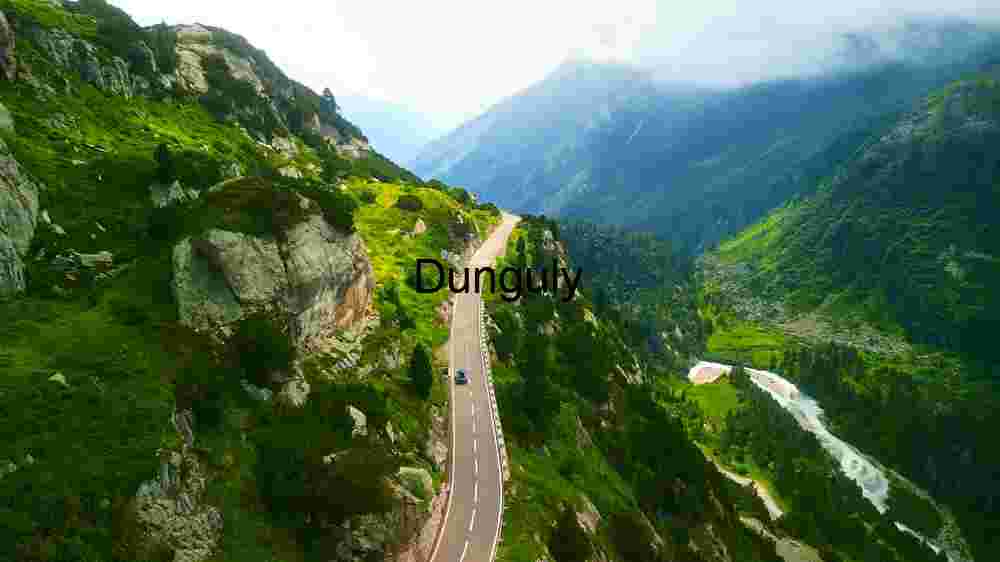 Serene Mountain Road Journey