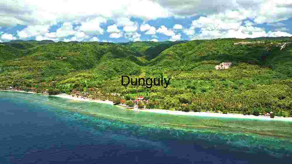 Tropical Paradise Aerial View