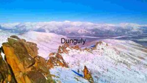 Majestic Winter Mountain Panorama