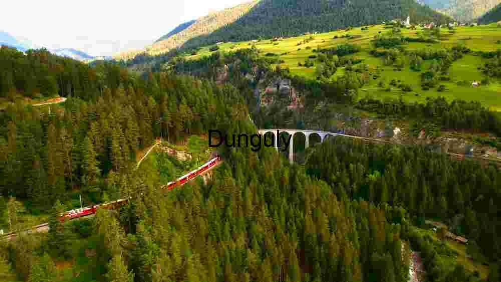 Alpine Train Journey