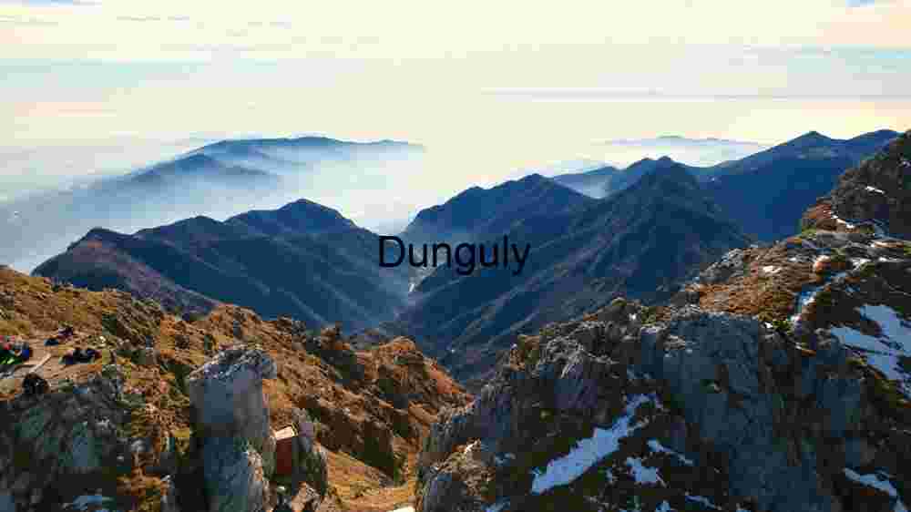 Majestic Mountain Range with Scenic Overlook