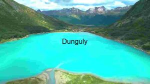 Serene Alpine Lake Nestled in Mountain Valley