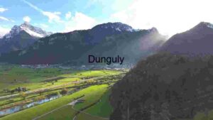 Serene Alpine Valley at Sunset