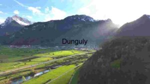 Serene Alpine Valley at Sunset