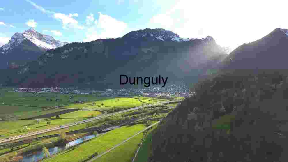 Serene Alpine Valley at Sunset