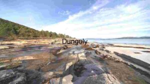 Serene Coastal Landscape at Low Tide